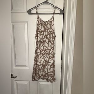butterfly print dress